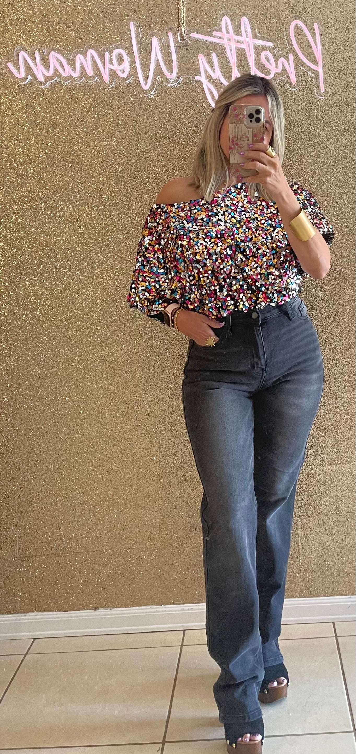 Vibrant Vintage Jeans