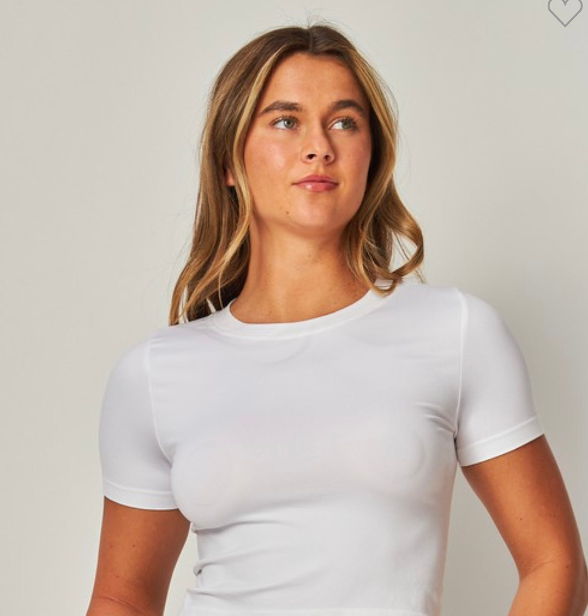 Melissa Crew Neck Basic Top