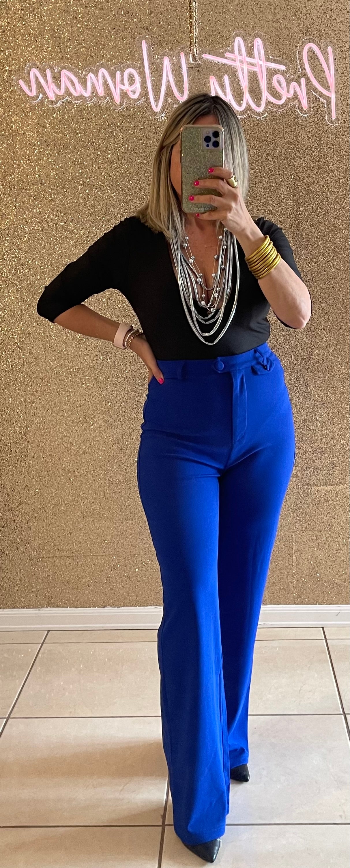 Royal Blue Long Pants