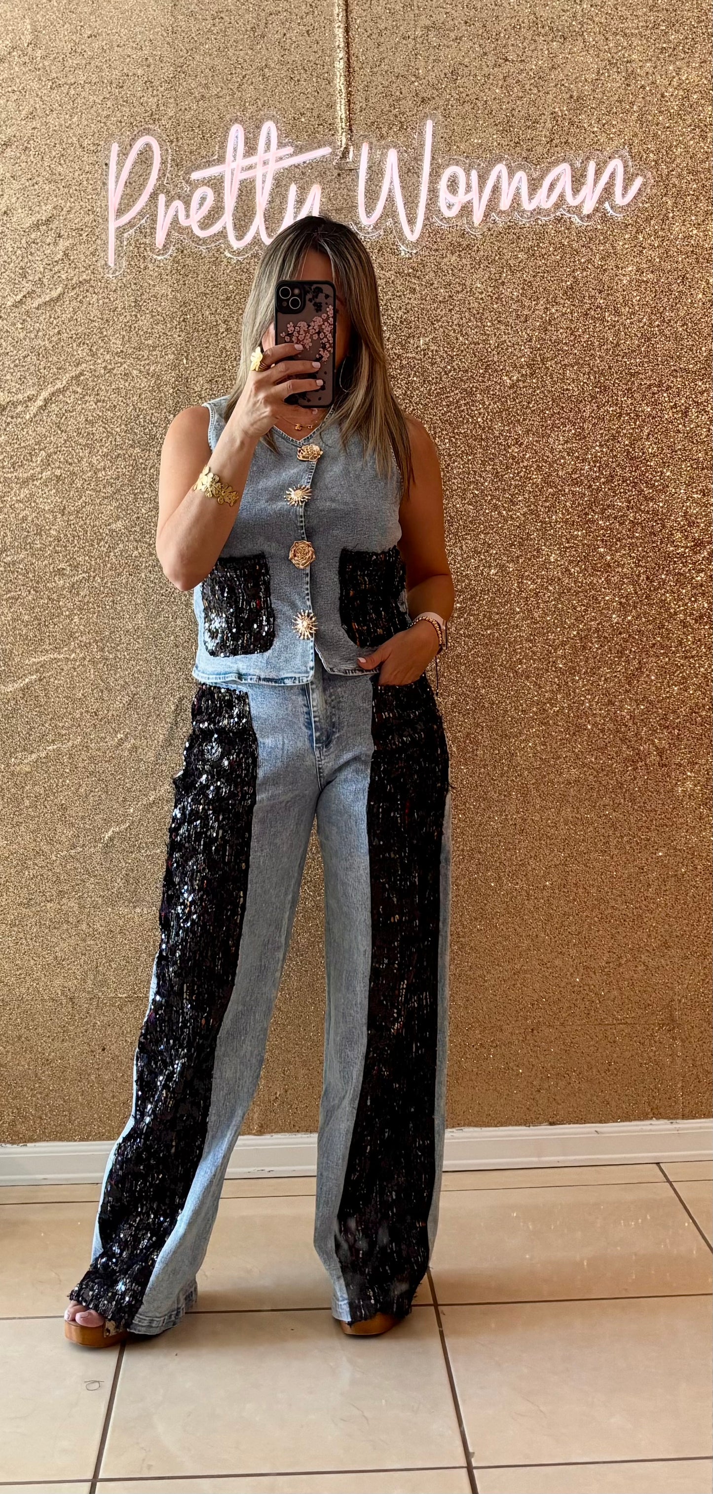Marina Denim Set