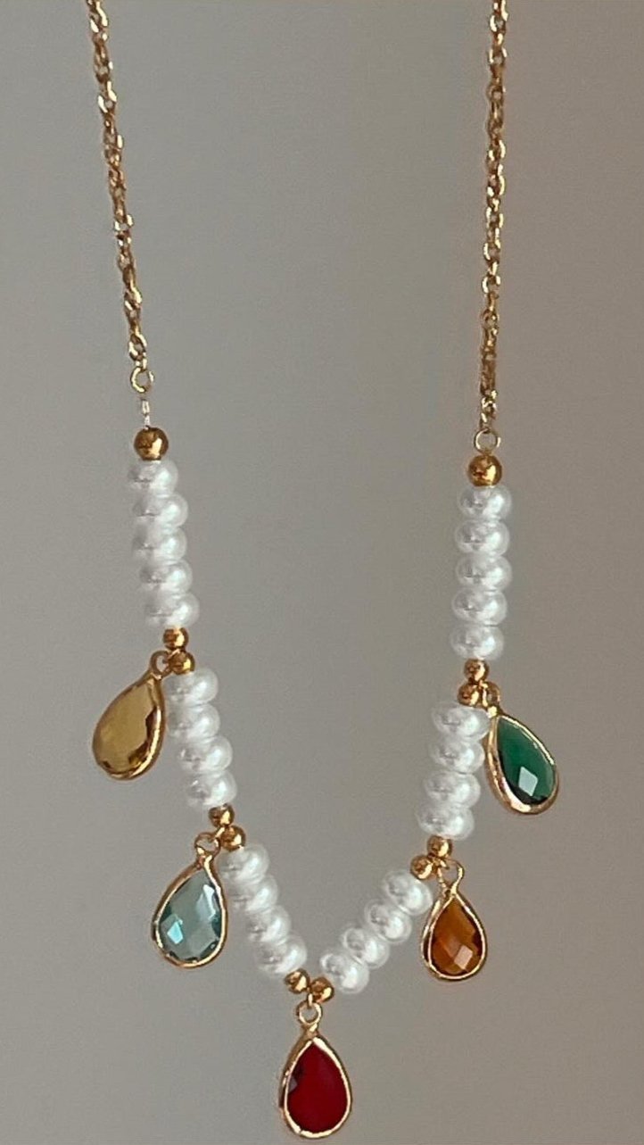 Aurora Gold Necklace
