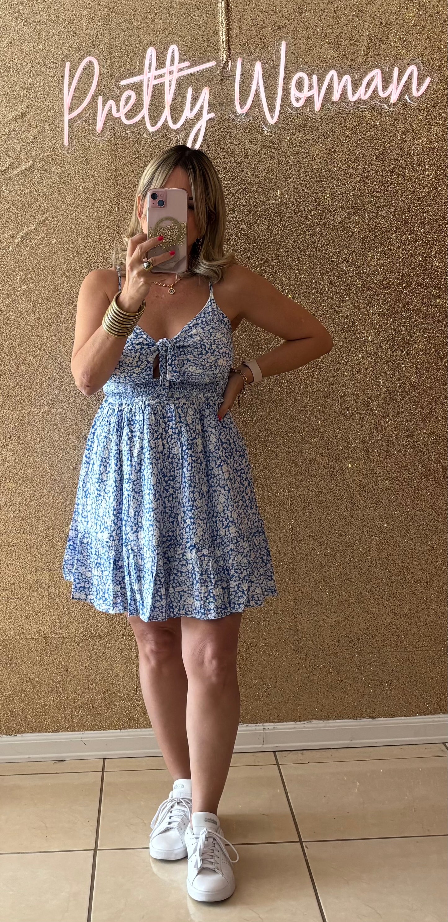 Lemaris Floral Bow Dress