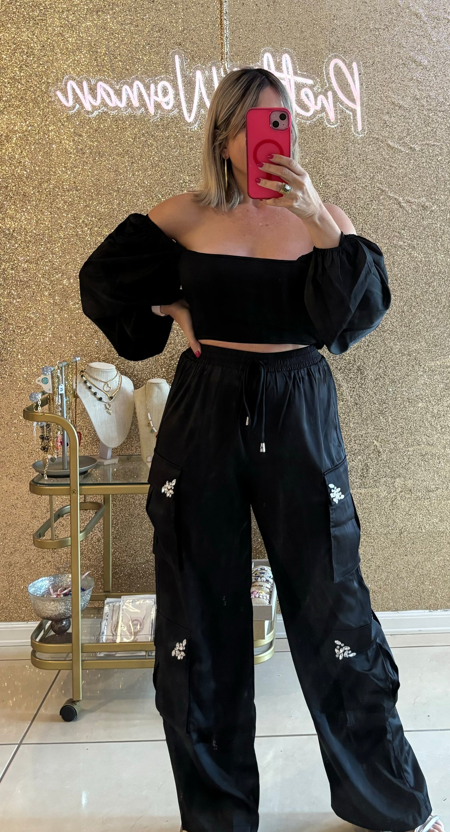 Catalina Satin Top
