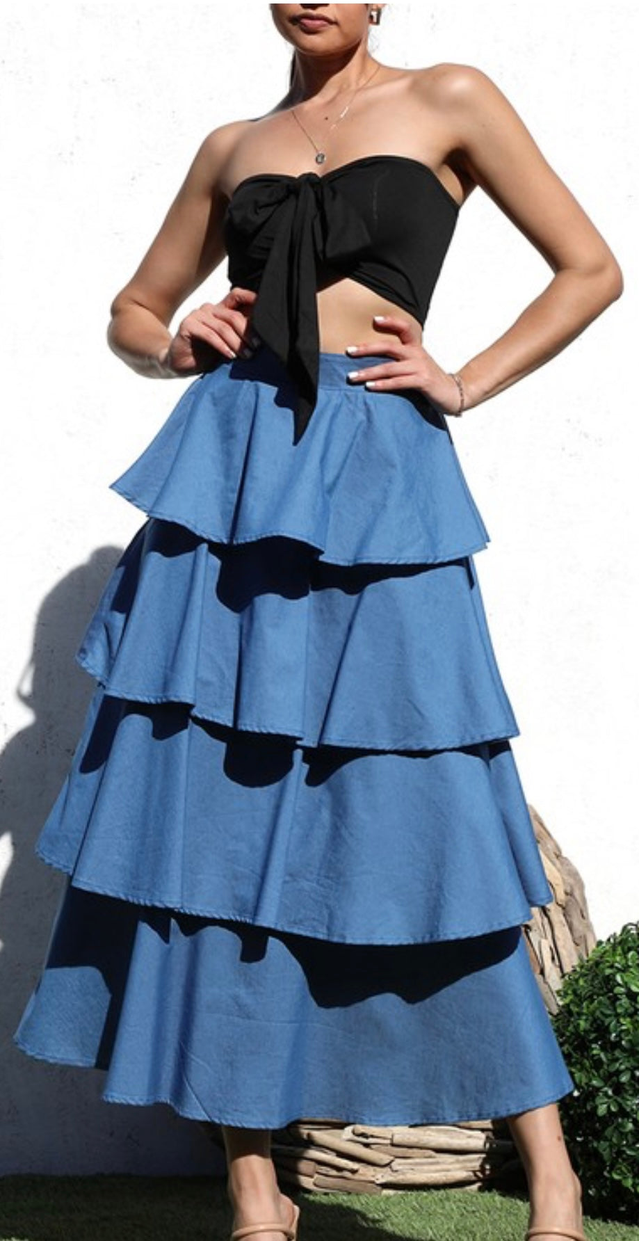 Arianna Top & Skirt Set