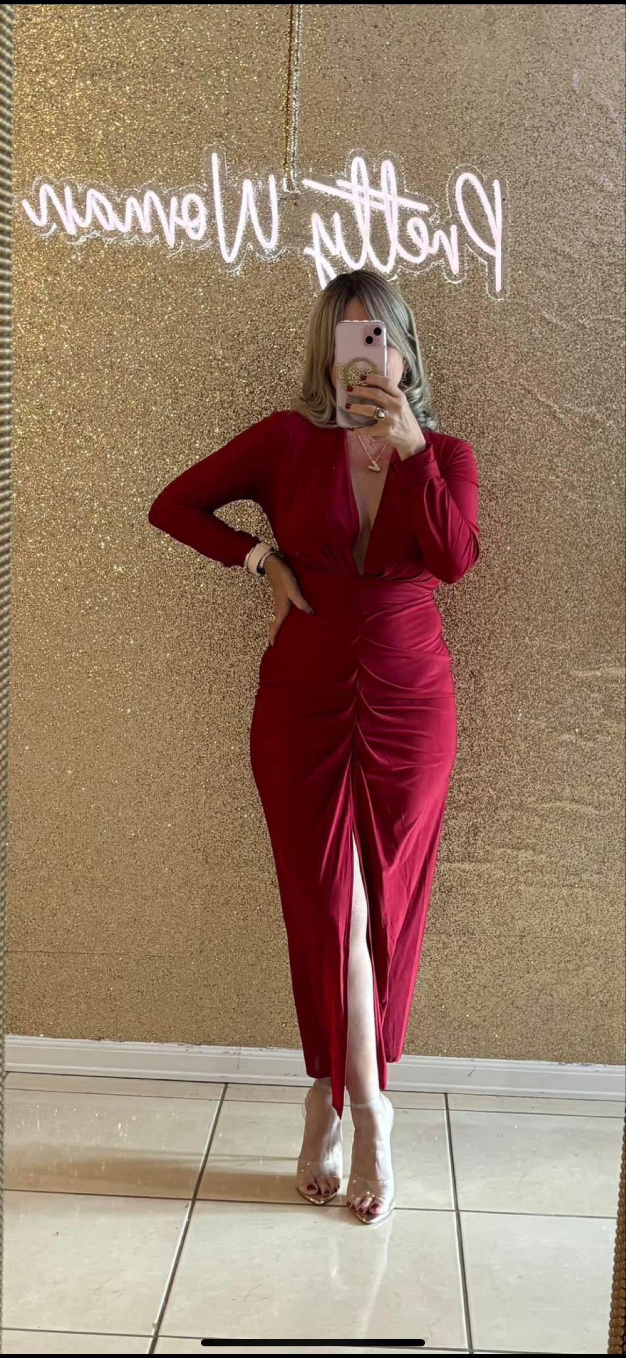 Cecilia Cherry Dress