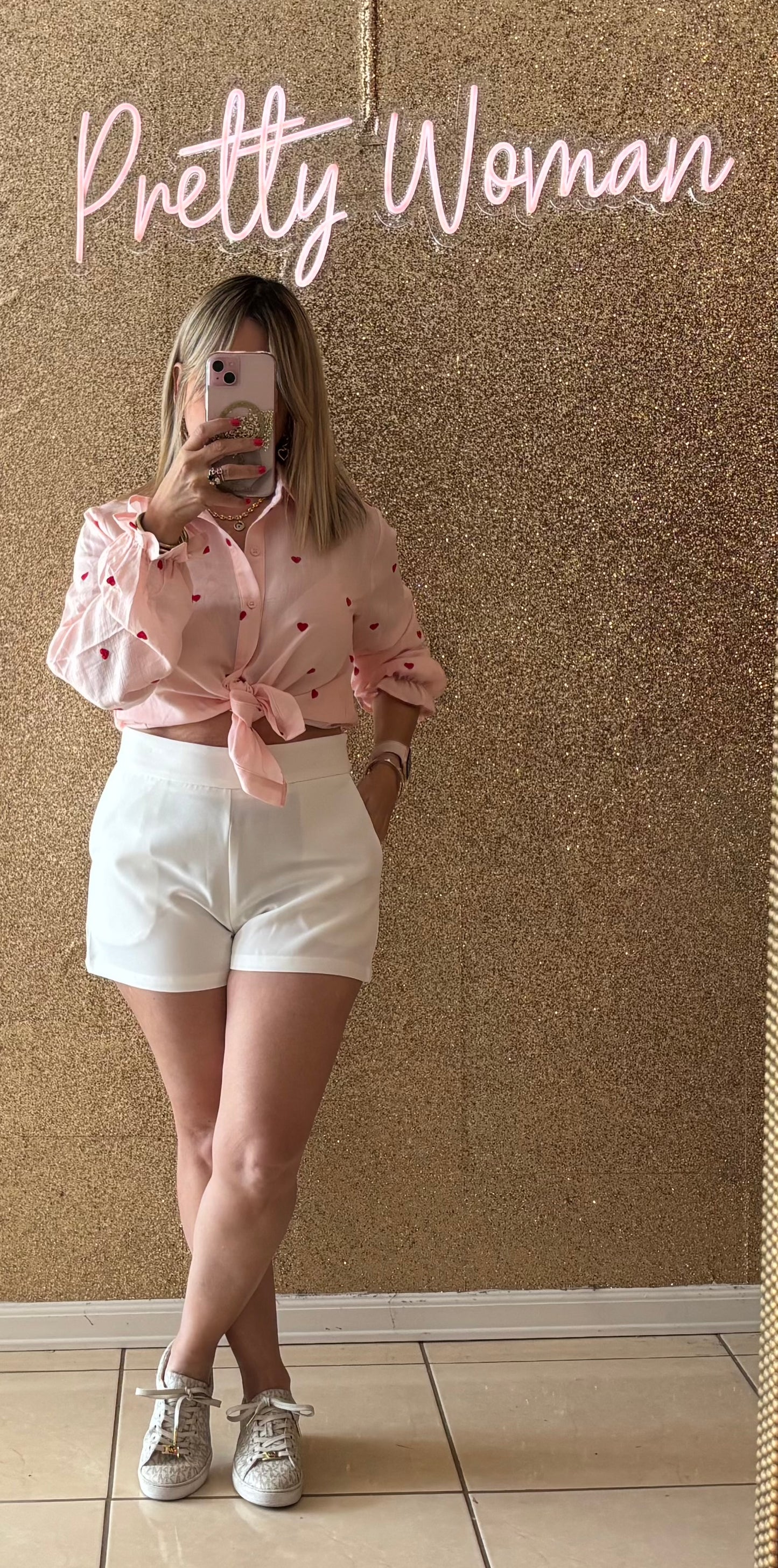 Geraldine Heart Top