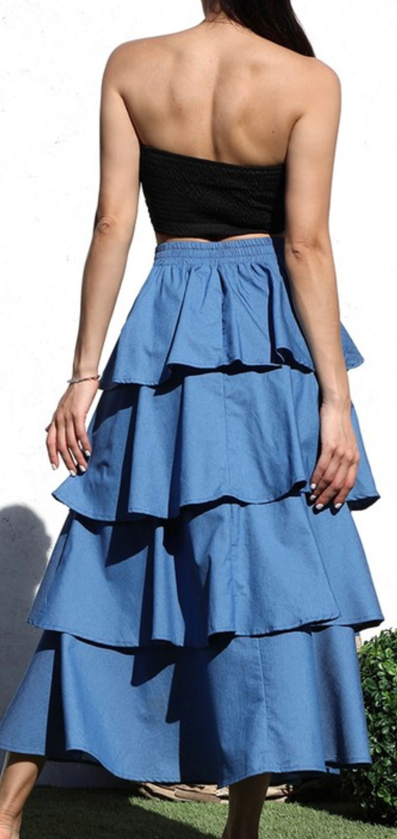 Arianna Top & Skirt Set