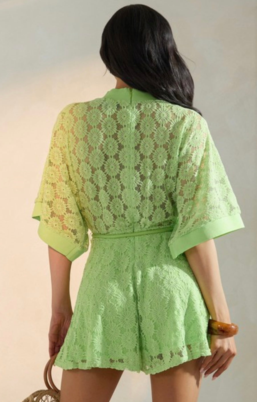 Marianela Crochet Romper