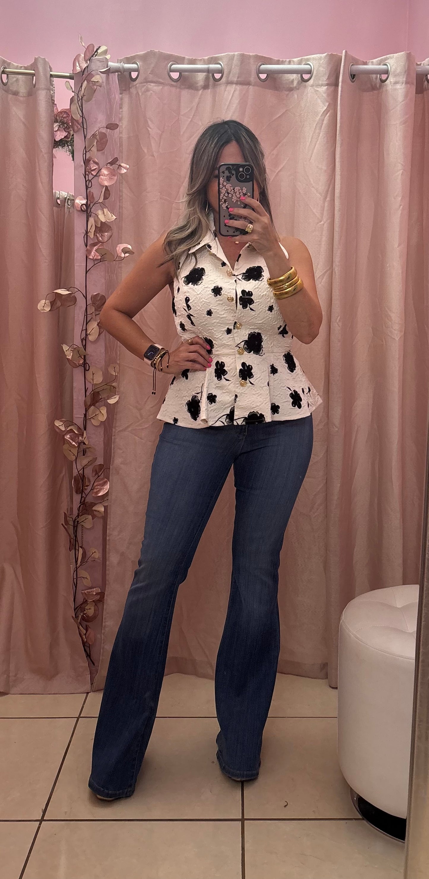Eva Peplum Top