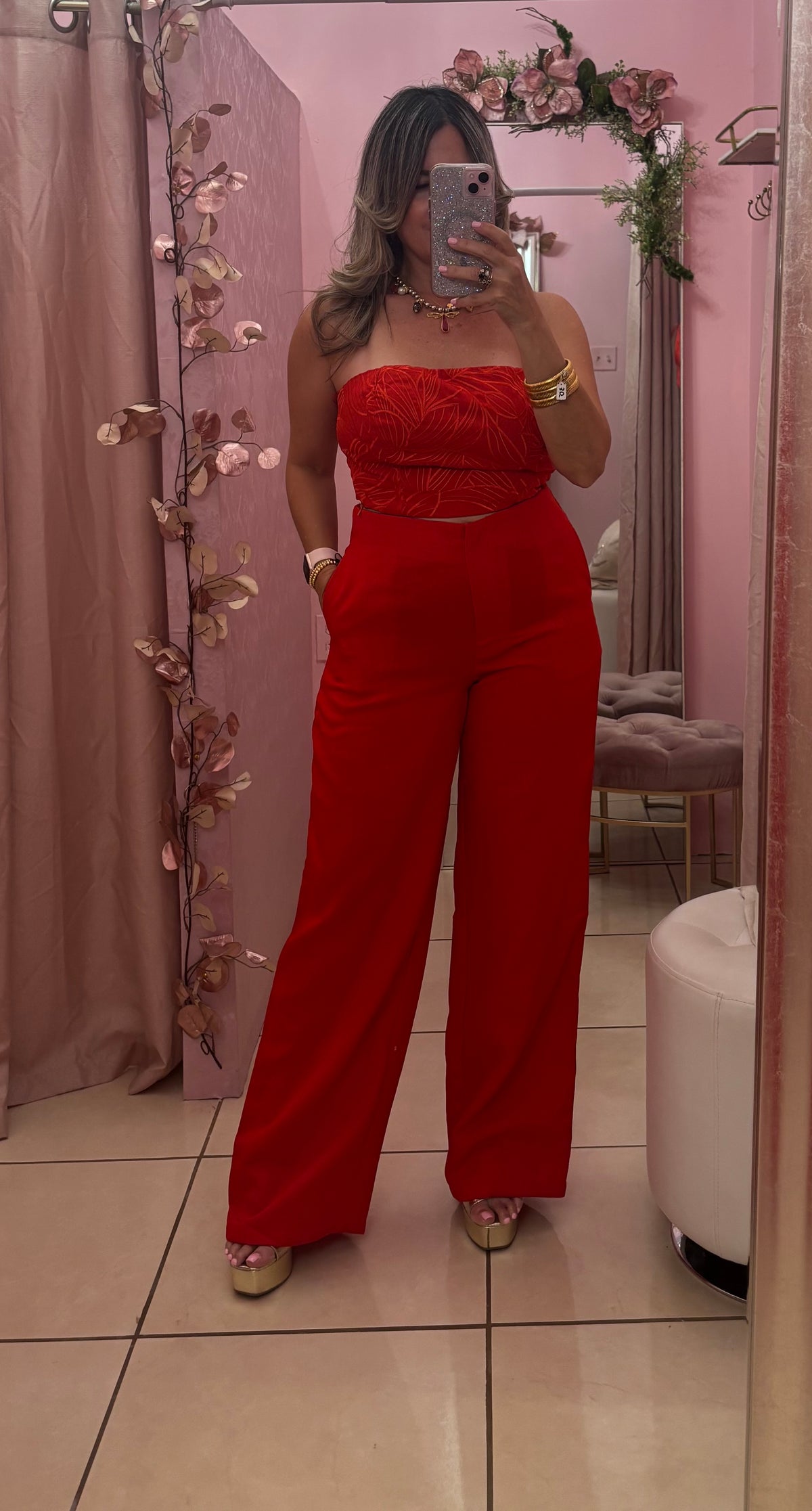 Carola Red Set