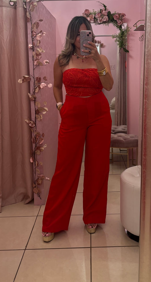 Carola Red Set