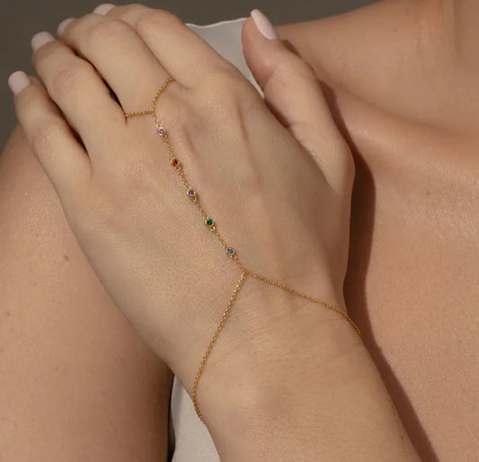 Lucinda hand bracelet