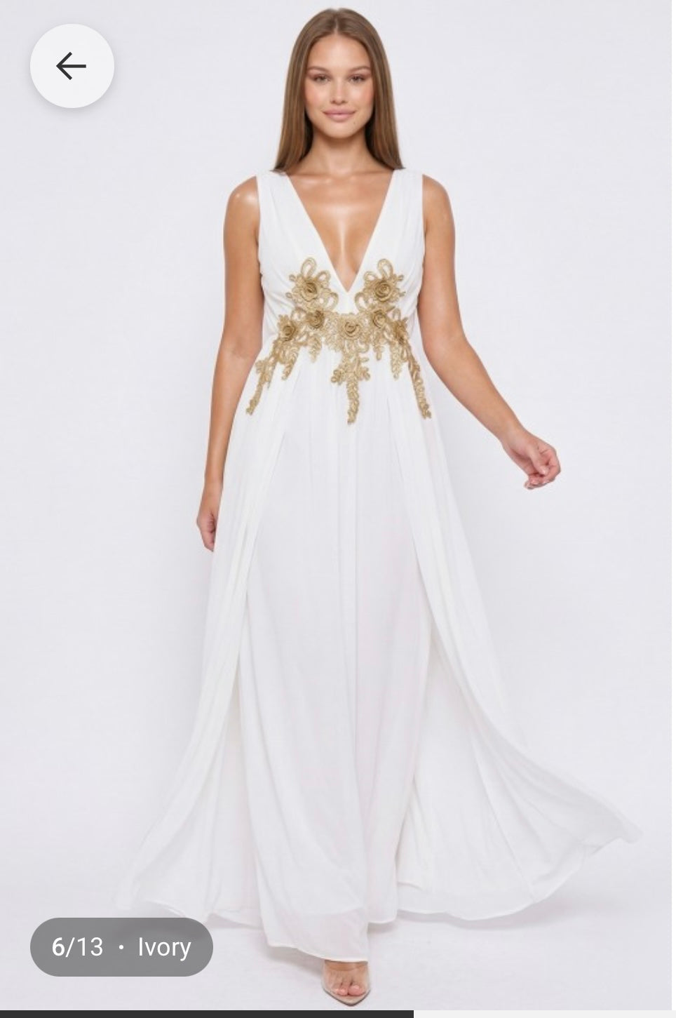 Amelia Ivory Dress