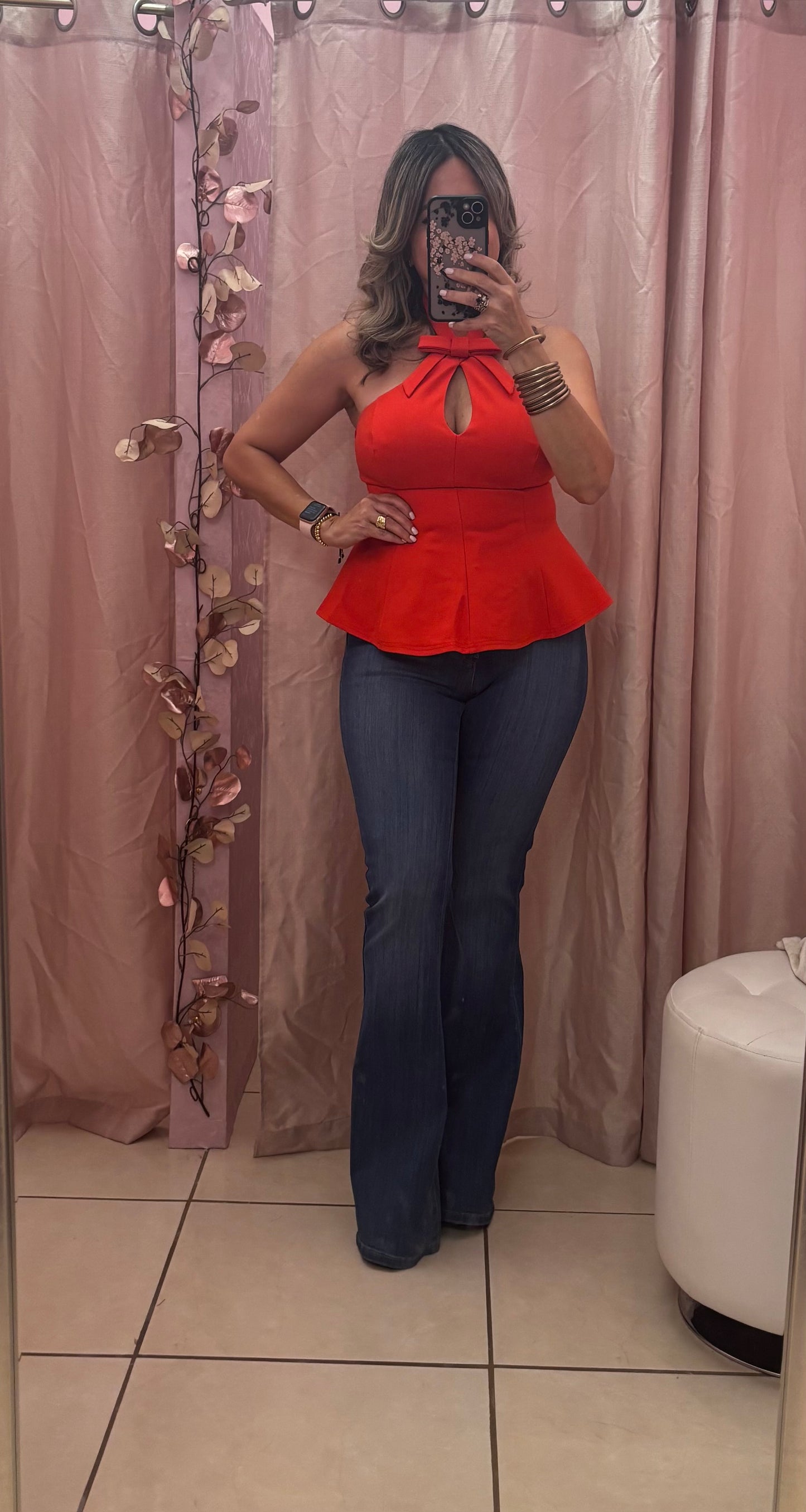 Cecilia Peplum Top