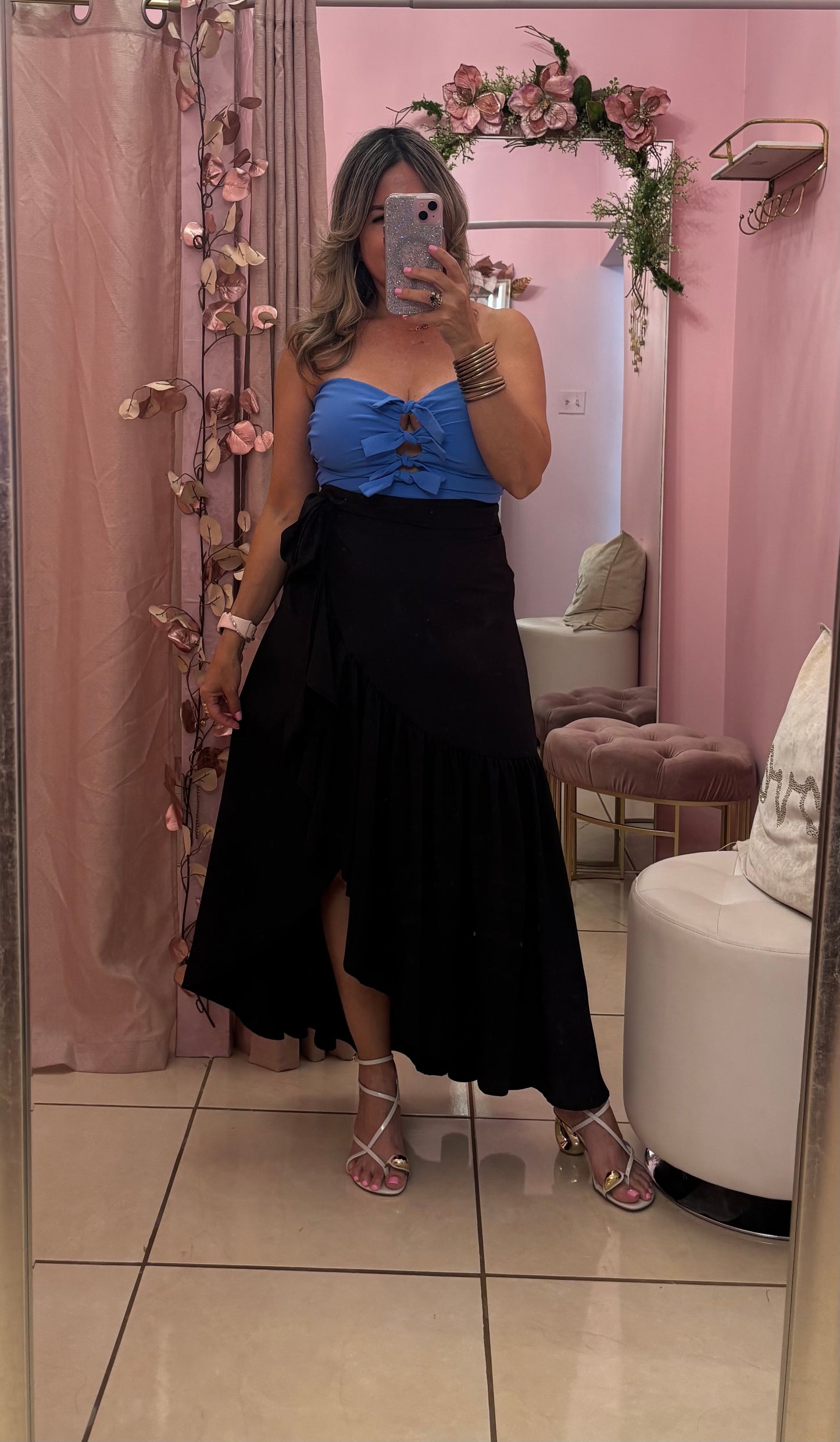 Ocean Blue Top