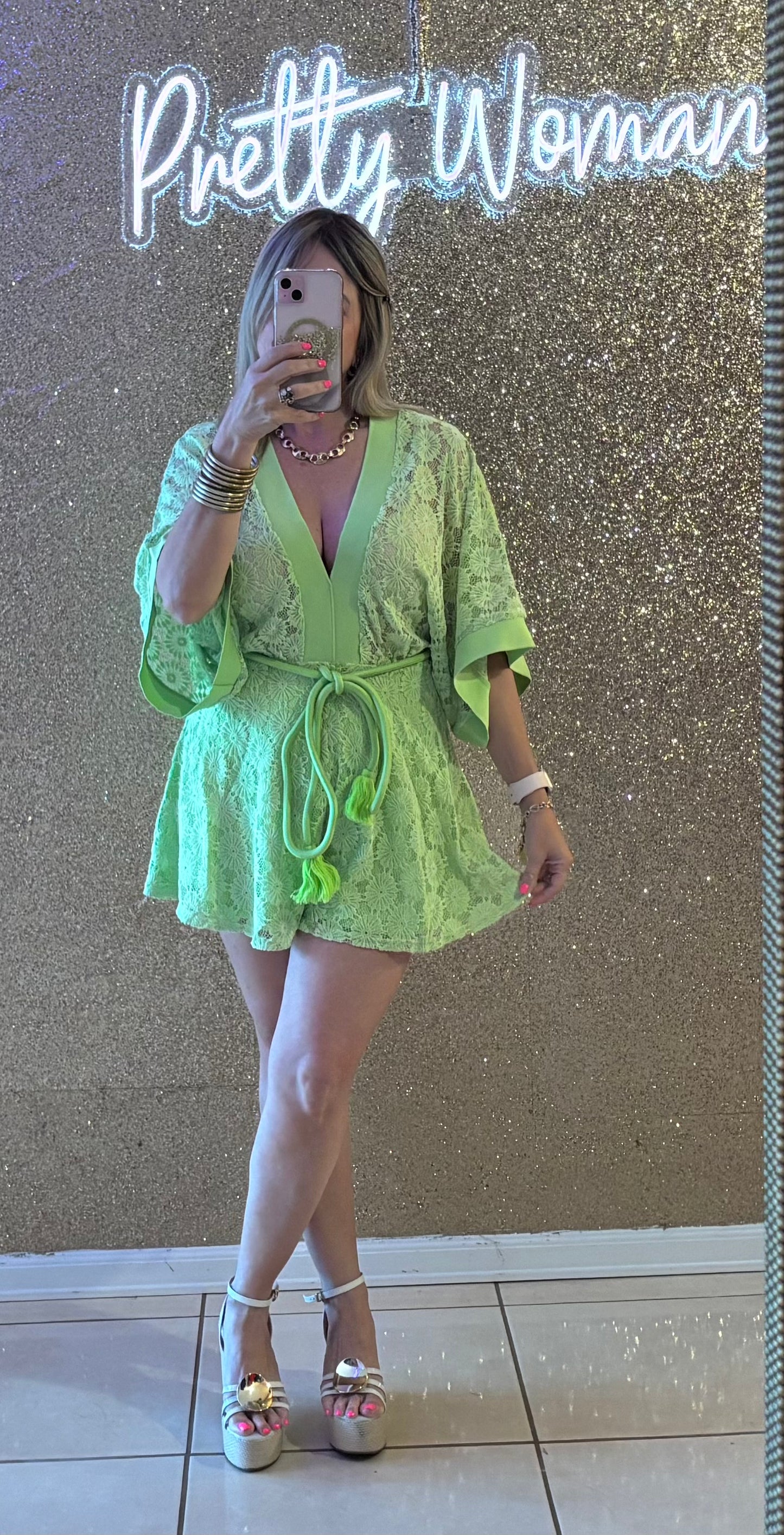 Marianela Crochet Romper