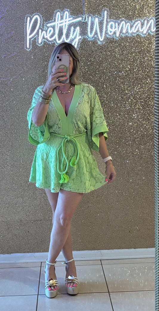 Marianela Crochet Romper