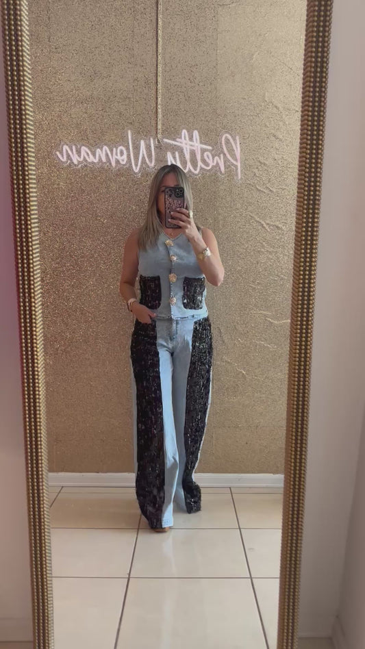 Marina Denim Set